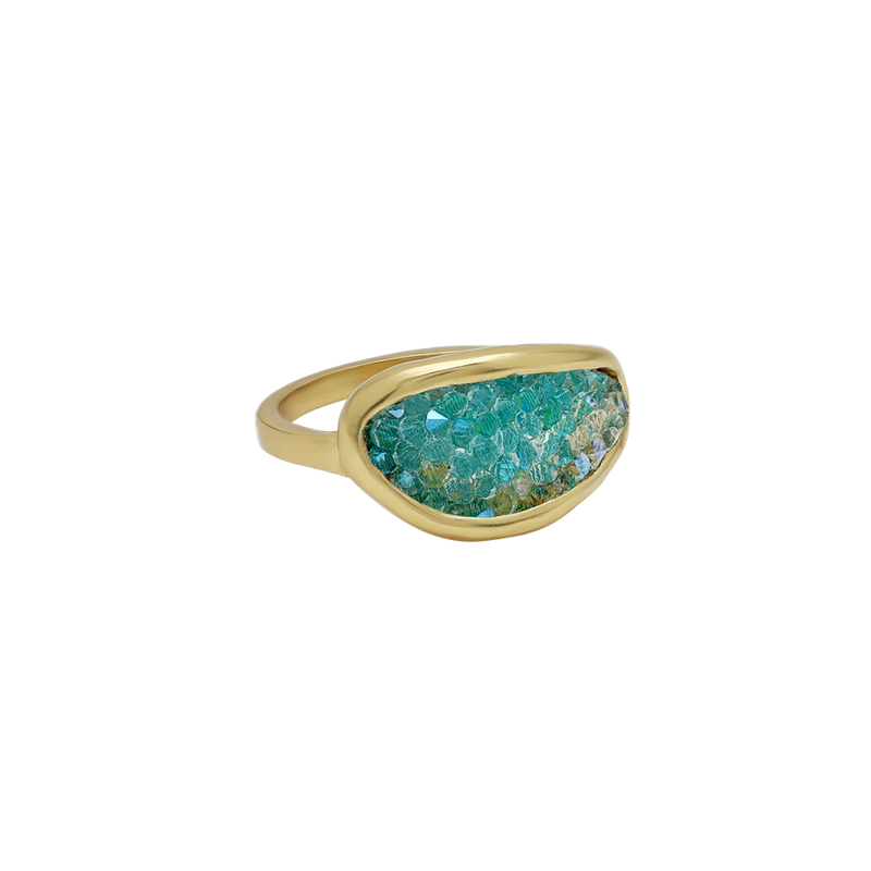 Kristal Chroma Dream Traveler Ring - Blue Sky