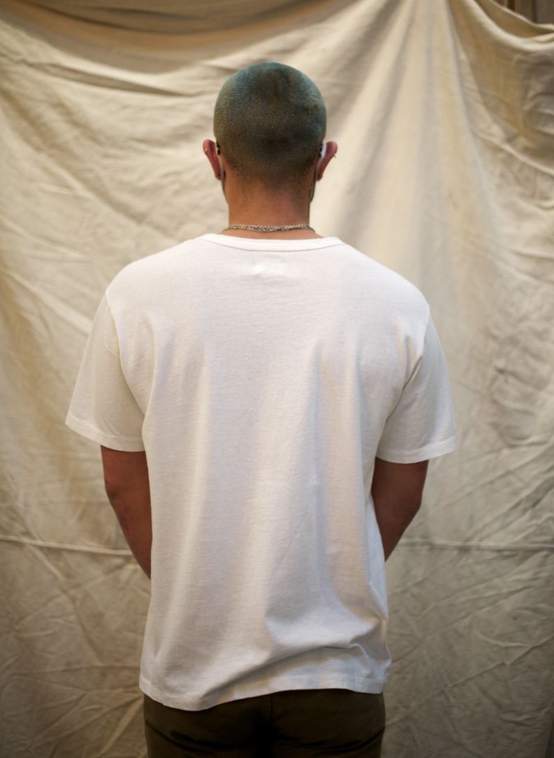 9oz Pocket Tee - White