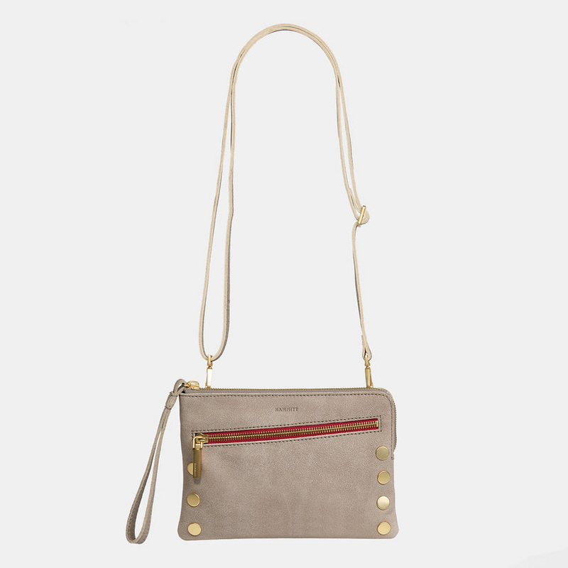 Nash Sml - Pewter/Brushed Gold Red Zip