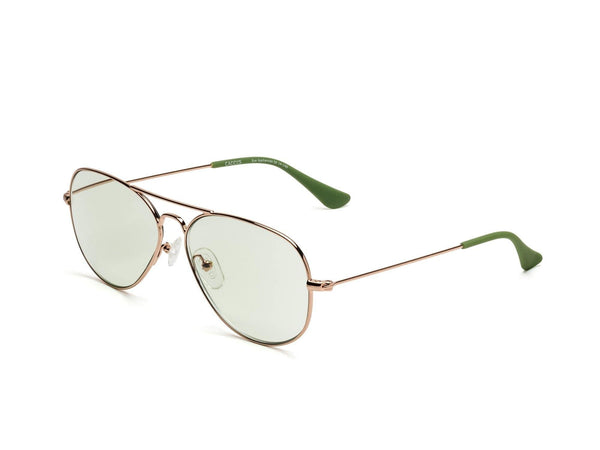 Mabuhay Reading Glasses - 3.00 Polished Gold Rose