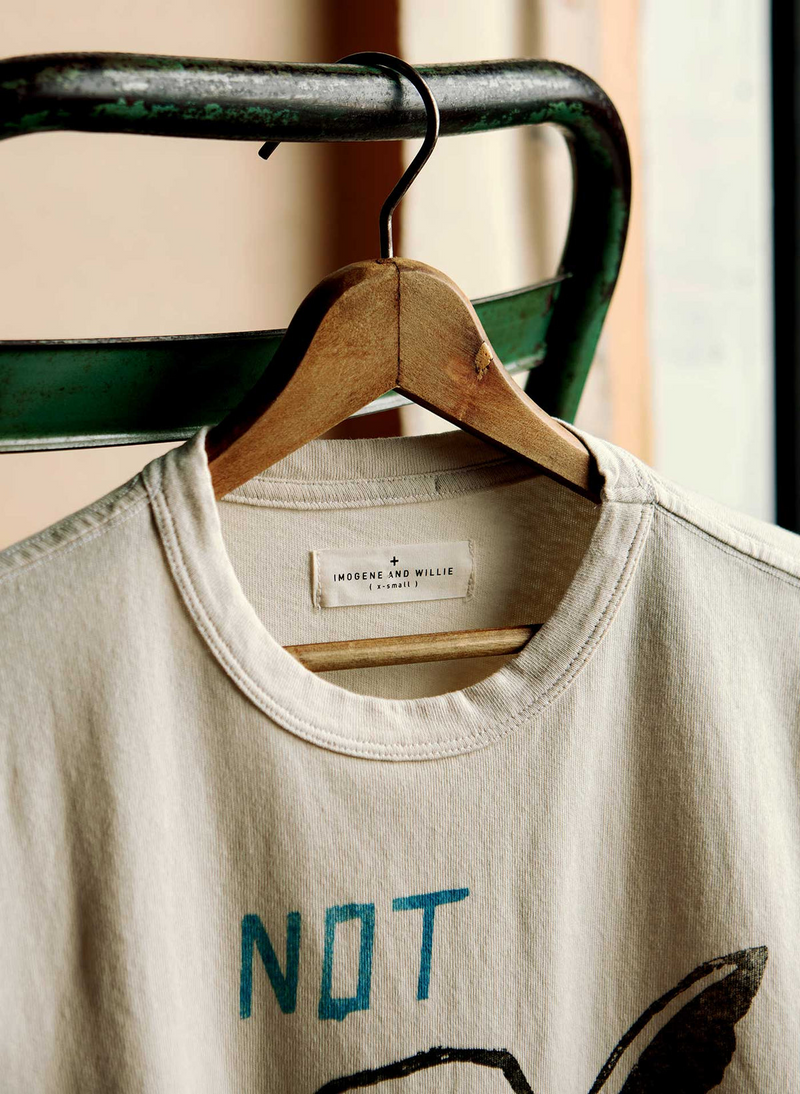 Not Today Tee - Vintage White