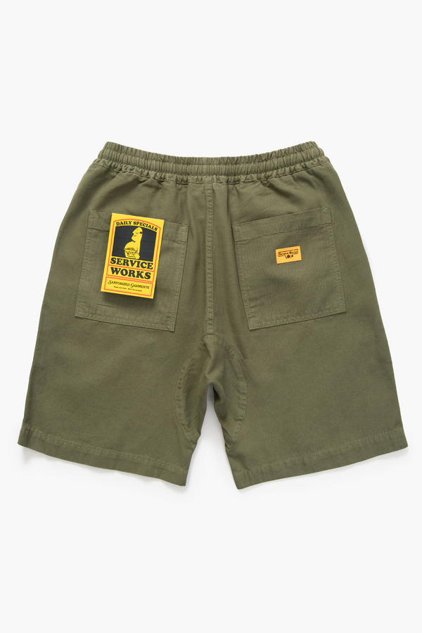 Classic Chef Shorts - Olive