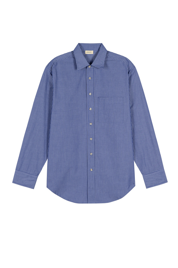 The Poplin Shirt - Navy