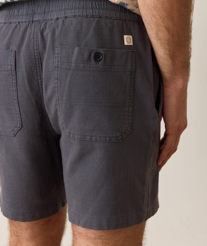 Saturday Beach Short 6" - Faded Black