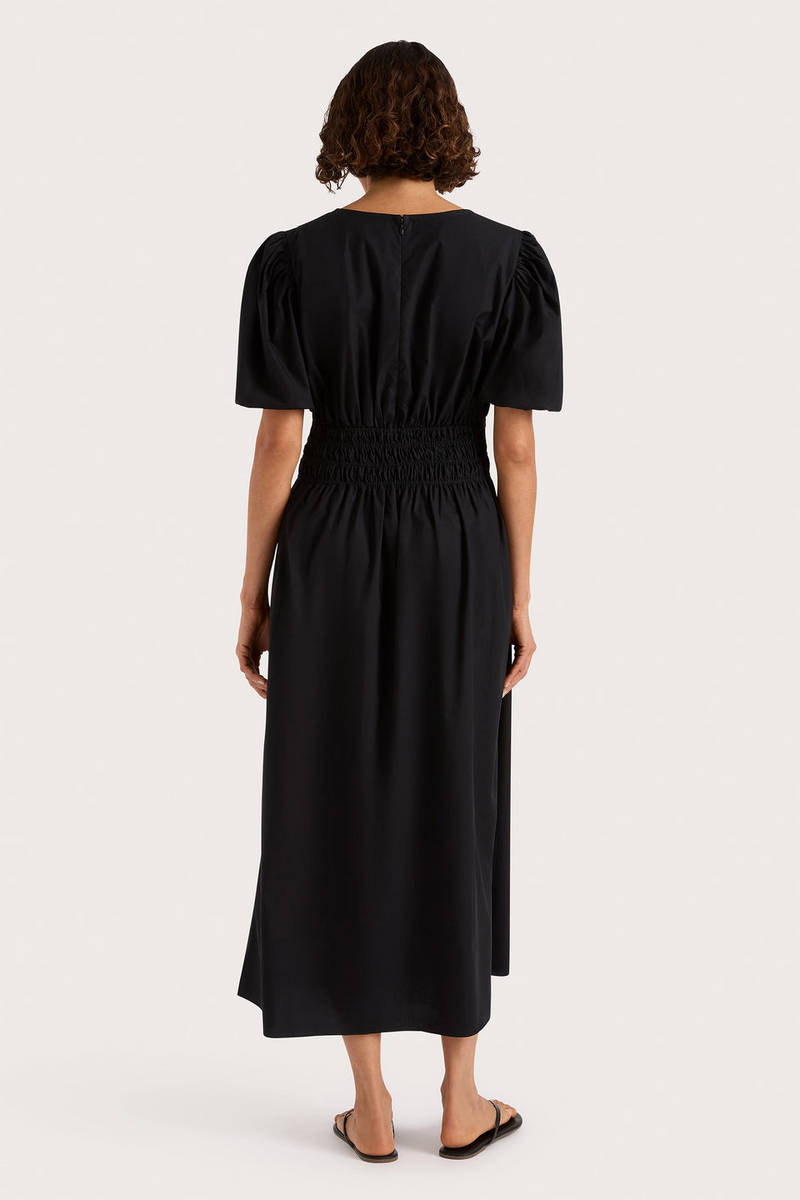 Grace Midi Dress - Black