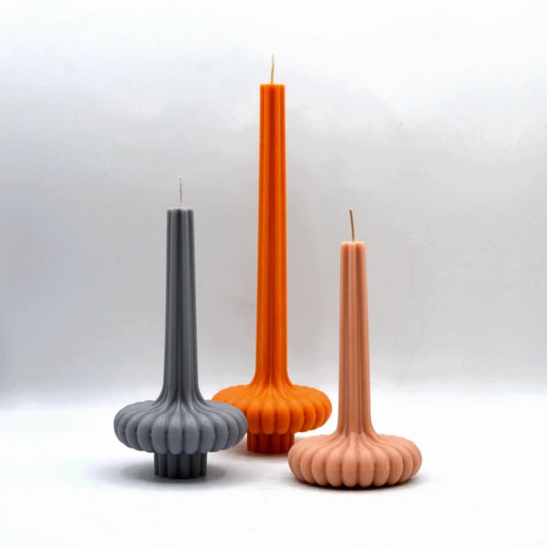 Trio Tower Candles - Fall