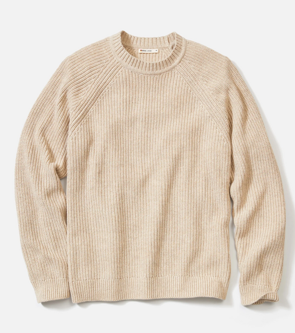Inverness Crew Sweater - Oatmeal