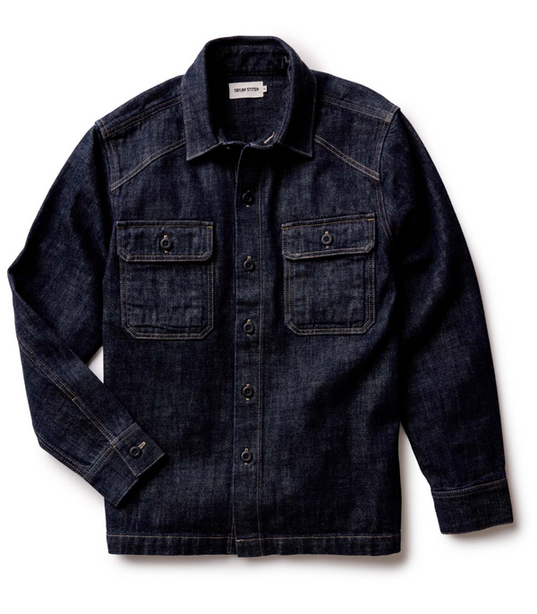 The Shop Shirt - Rinsed Indigo Selvedge