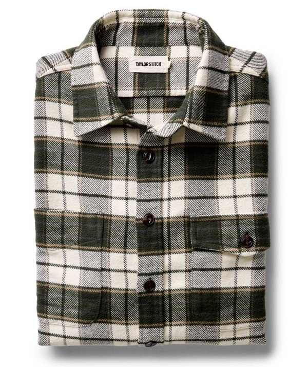 The Crater Shirt - Forest Plaid