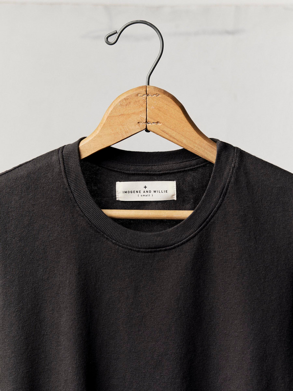 The Baby Tee - Faded Black