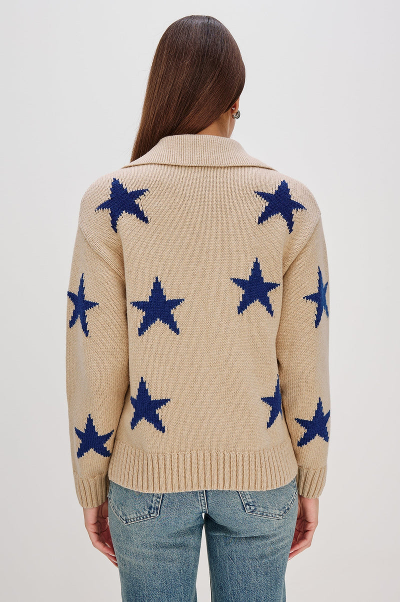 Rhea - Camel Cobalt Stars