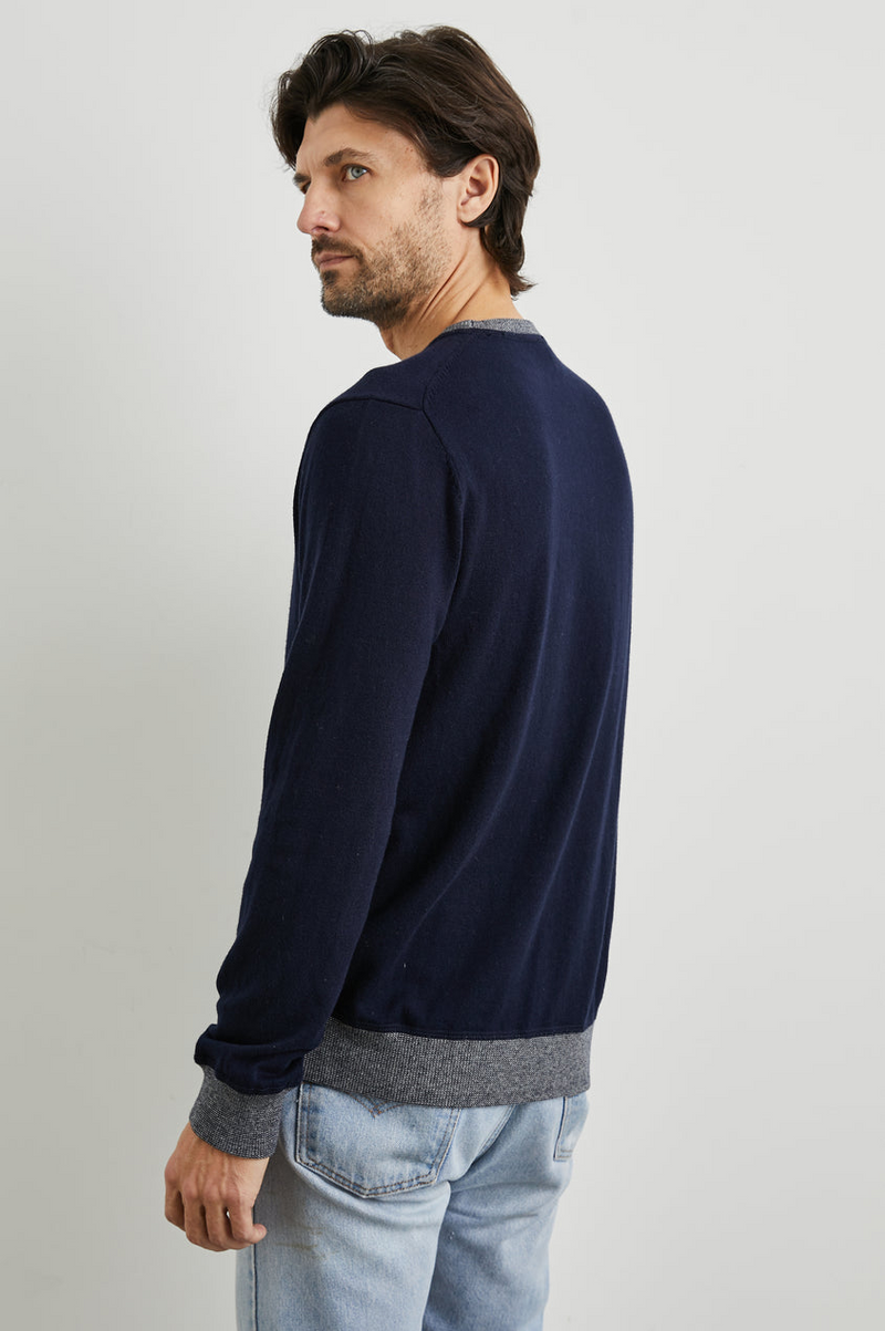 Burns Sweater - Perfect Navy