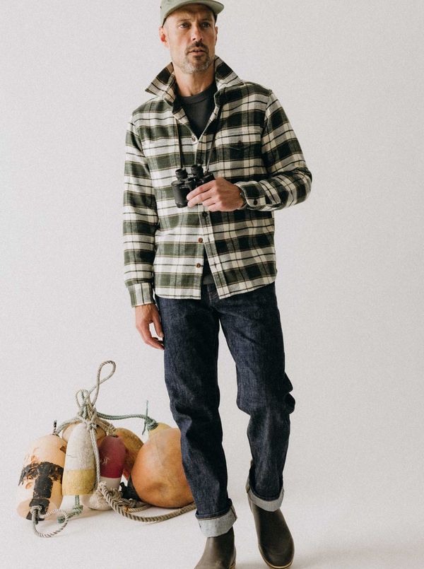 The Crater Shirt - Forest Plaid