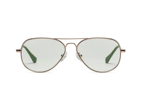 Mabuhay Reading Glasses - 3.00 Polished Gold Rose