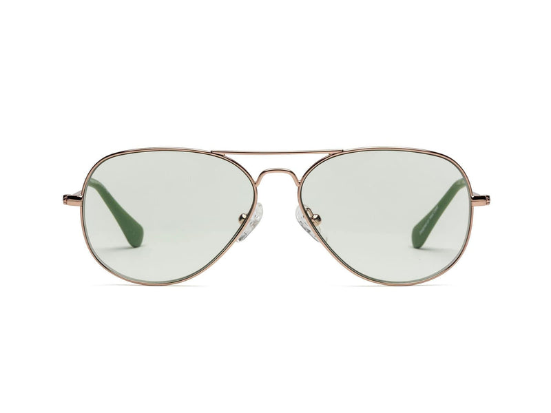 Mabuhay Reading Glasses - 3.00 Polished Gold Rose