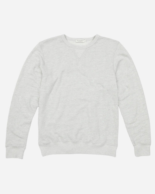 Vintage Crewneck Sweatshirt "Triblend Terry" - Grey Heather
