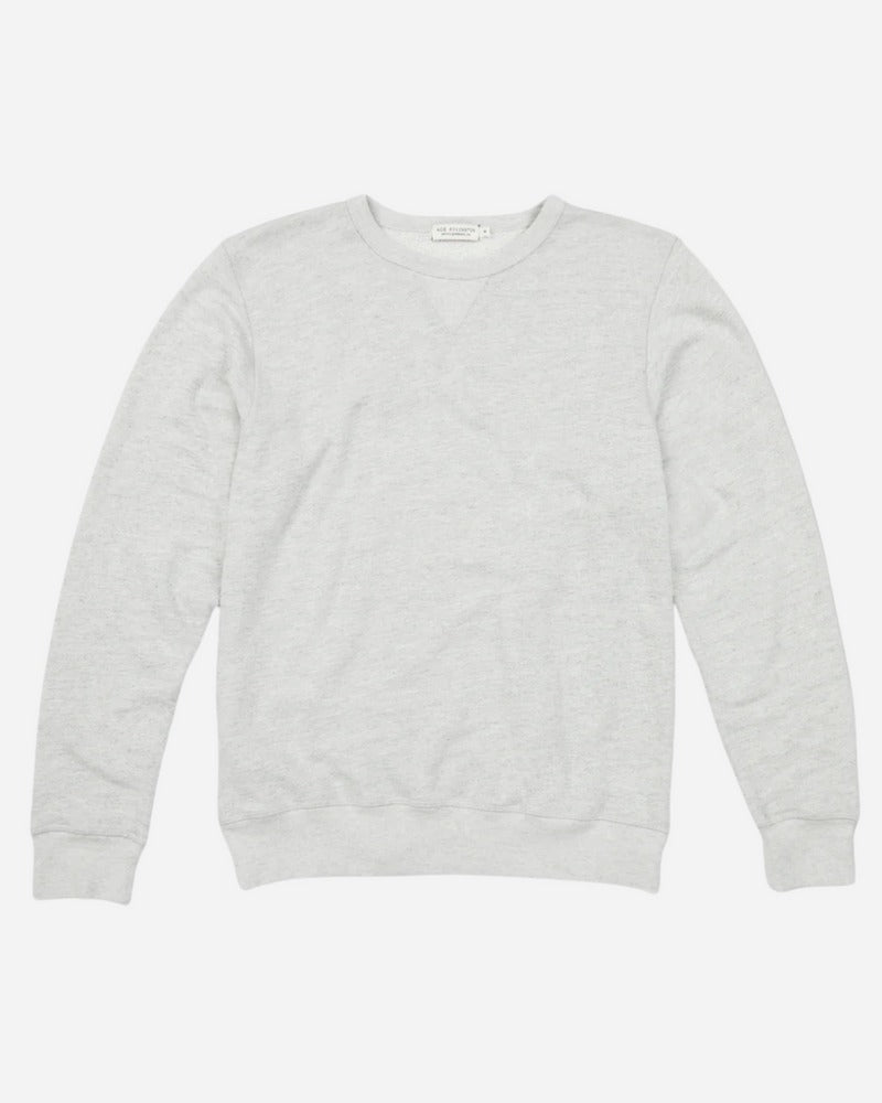 Vintage Crewneck Sweatshirt "Triblend Terry" - Grey Heather