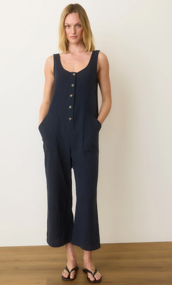 Sydney Beach Jumpsuit - India Ink