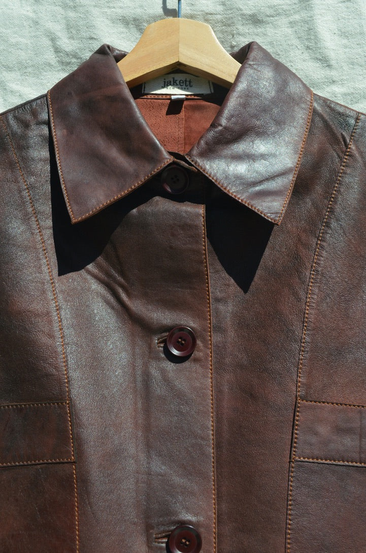 Simona Vegetable Dye Jacket - Port