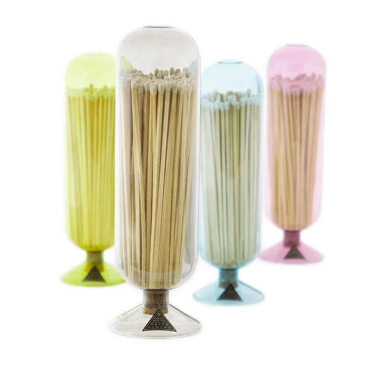 Fireplace Match Cloche - Smoke