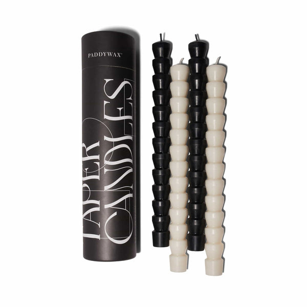 Taper Set Black & White - Black Tube