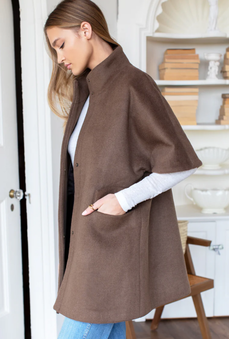 Layering Jacket - Umber Wool