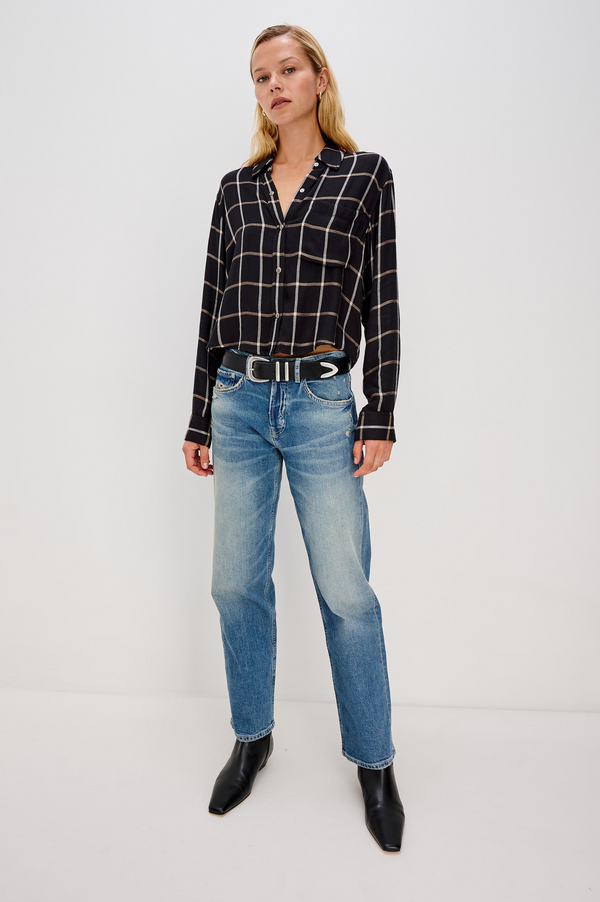 Malin Shirt - Onyx Sand Birch