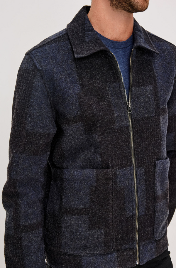 Simon - Black Navy Block