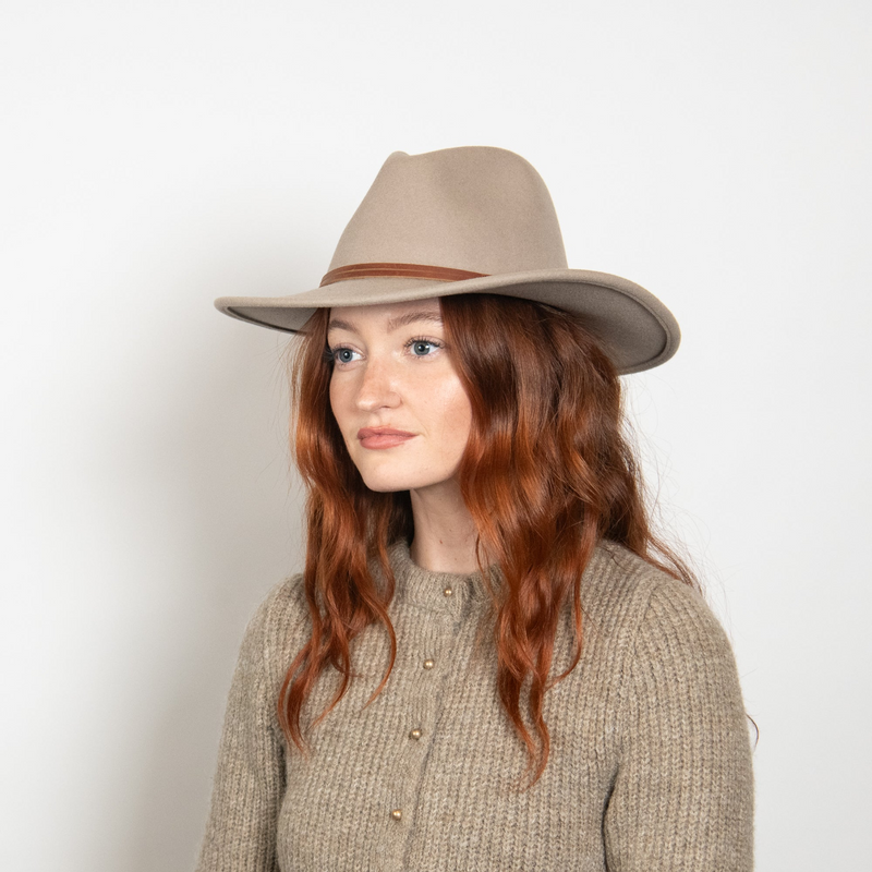 Billie Hat - Taupe