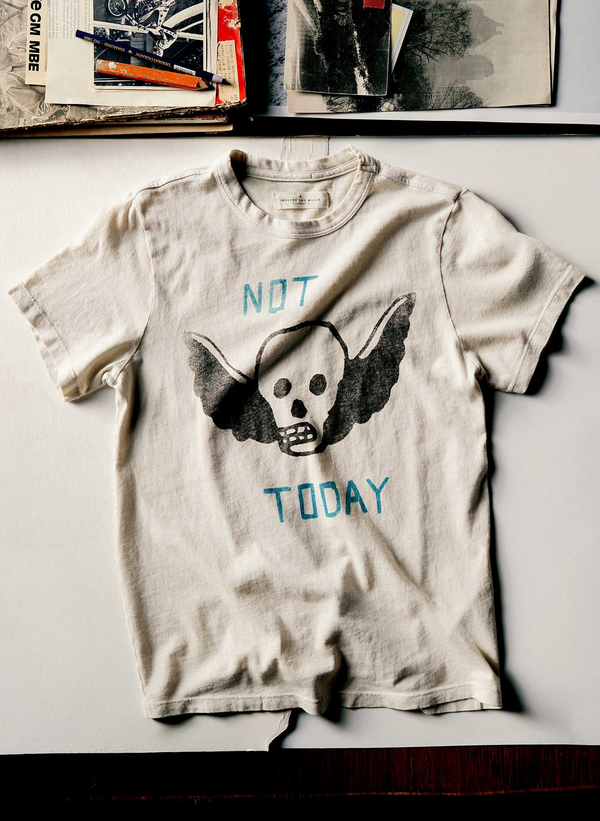 Not Today Tee - Vintage White