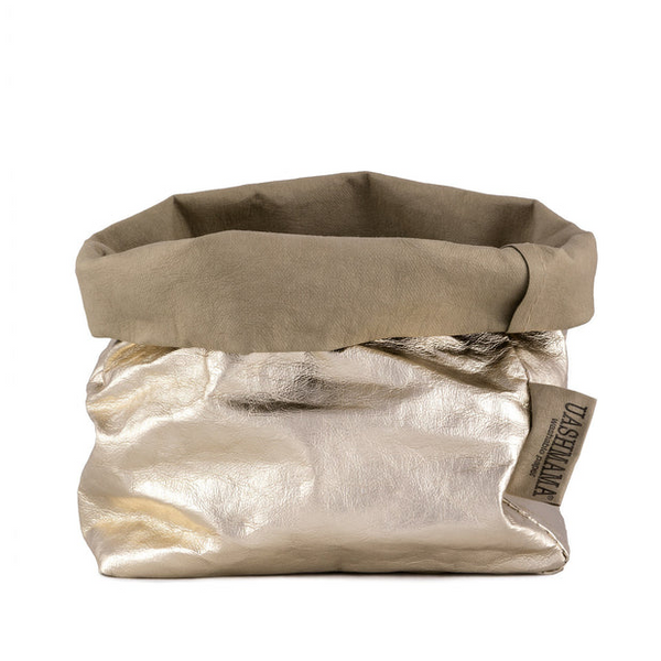 Paper Bag Large - Platino