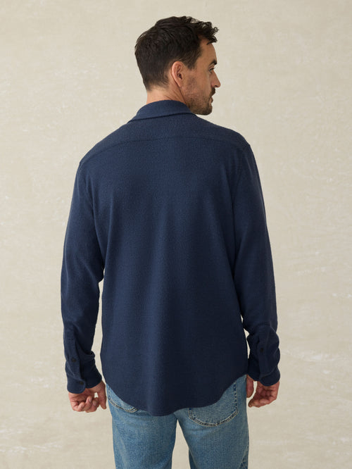 Legend Sweater Shirt - Brighton Navy Twill