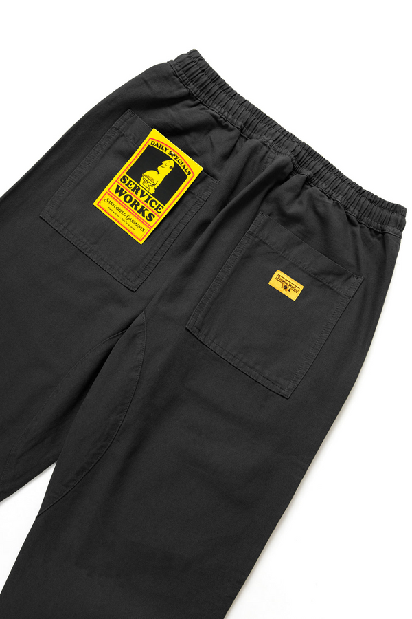 Utility Chef Pants - Black