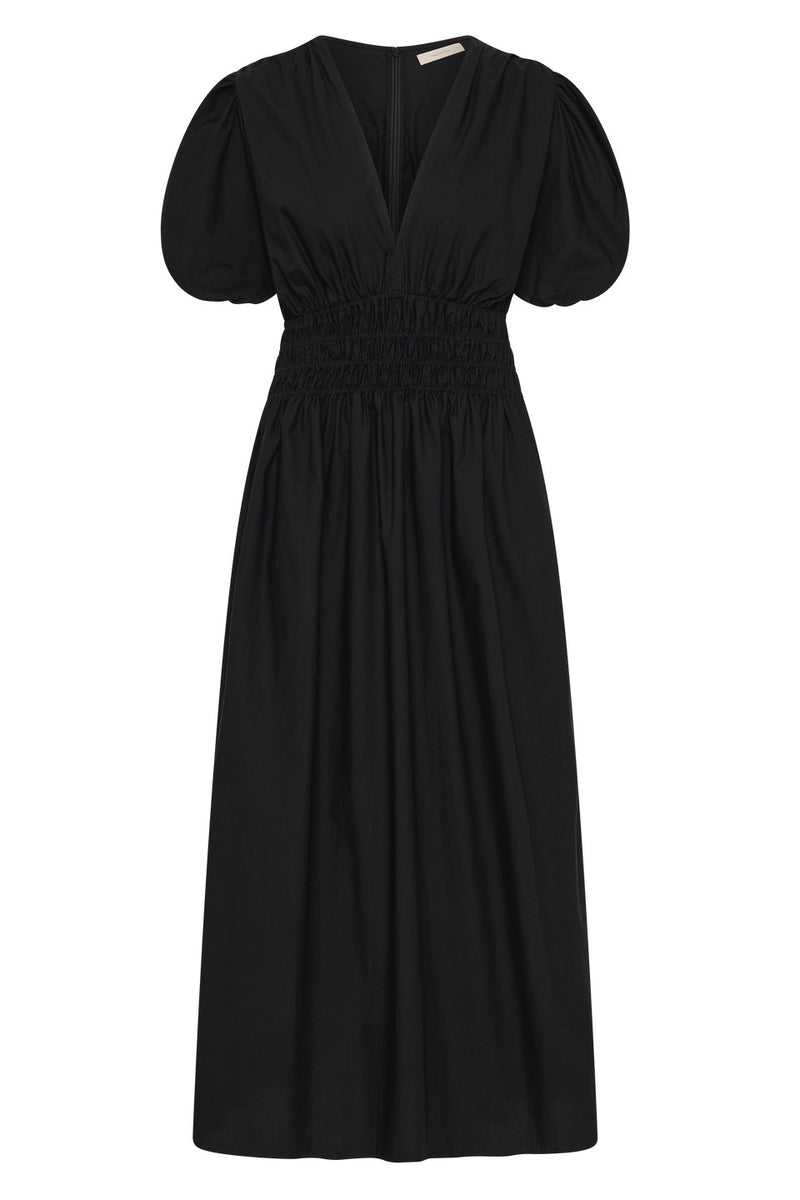 Grace Midi Dress - Black