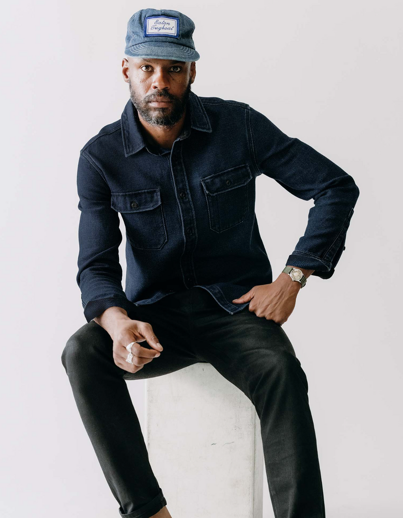 The Division Shirt - Rinsed Indigo