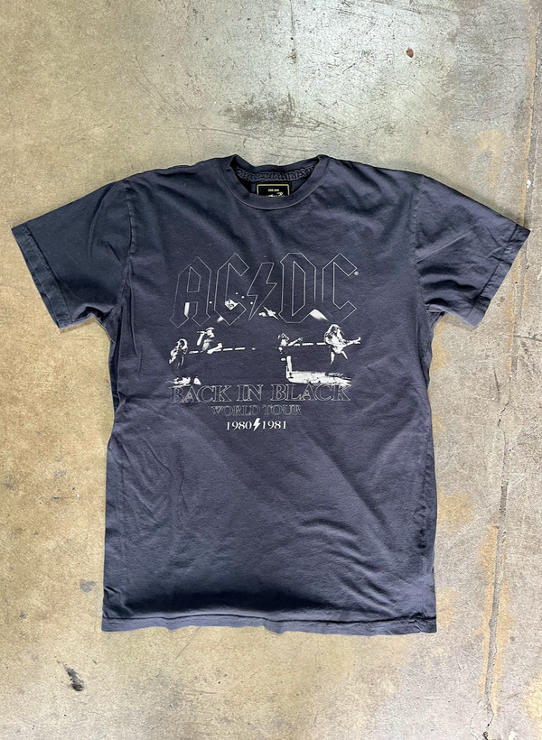 AC/DC Tee - Vintage Black