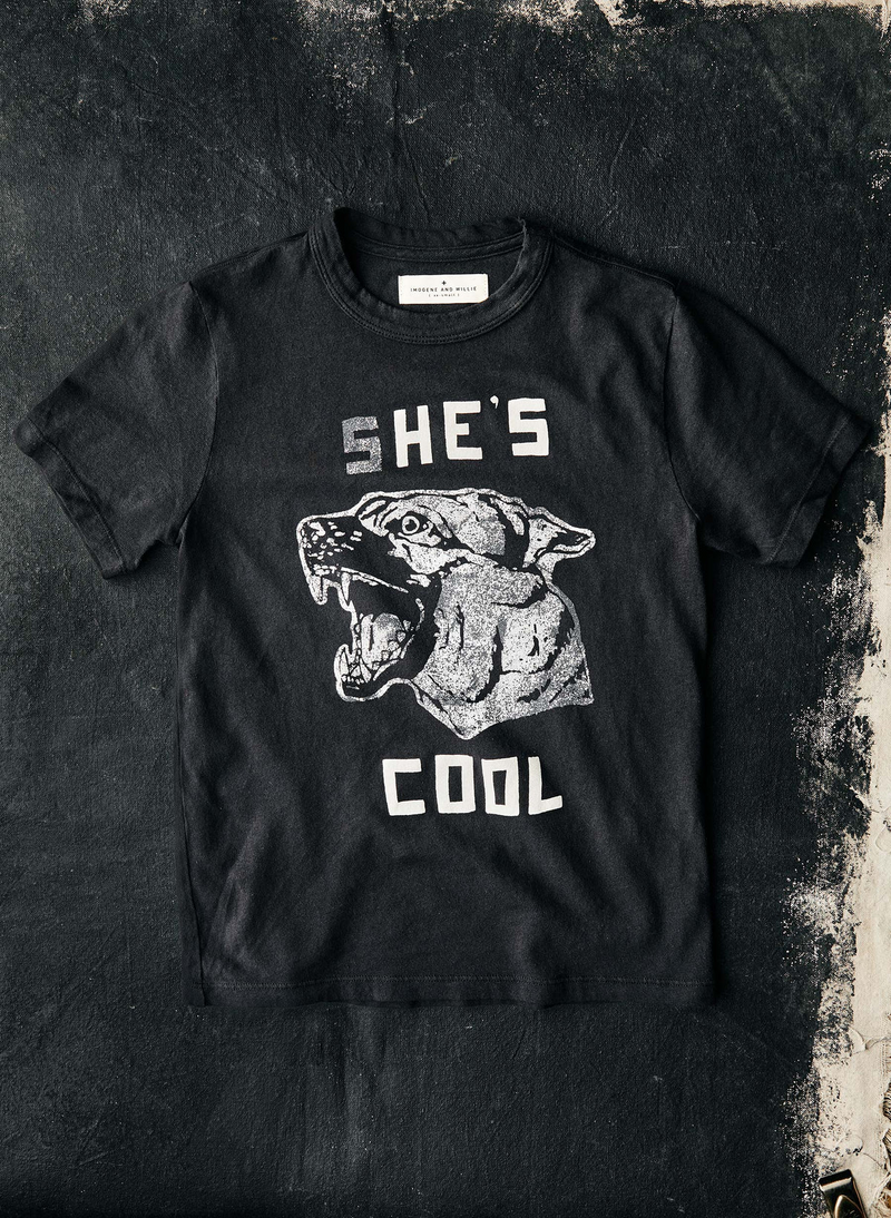 She's Cool Tee - Black