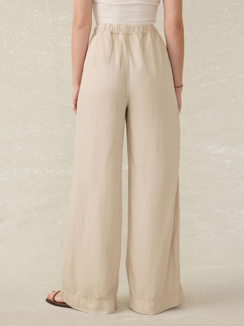 Topanga Drape Pant - Wheaten