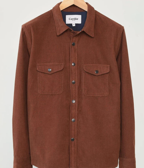 Corduroy LS - Brown