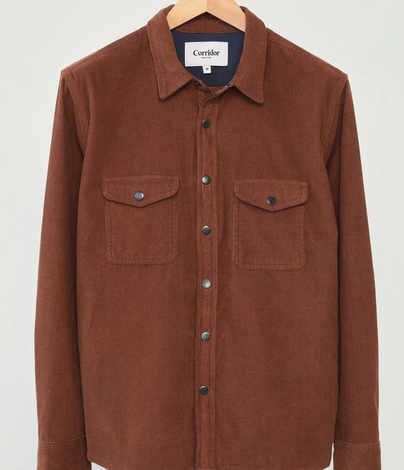 Corduroy LS - Brown
