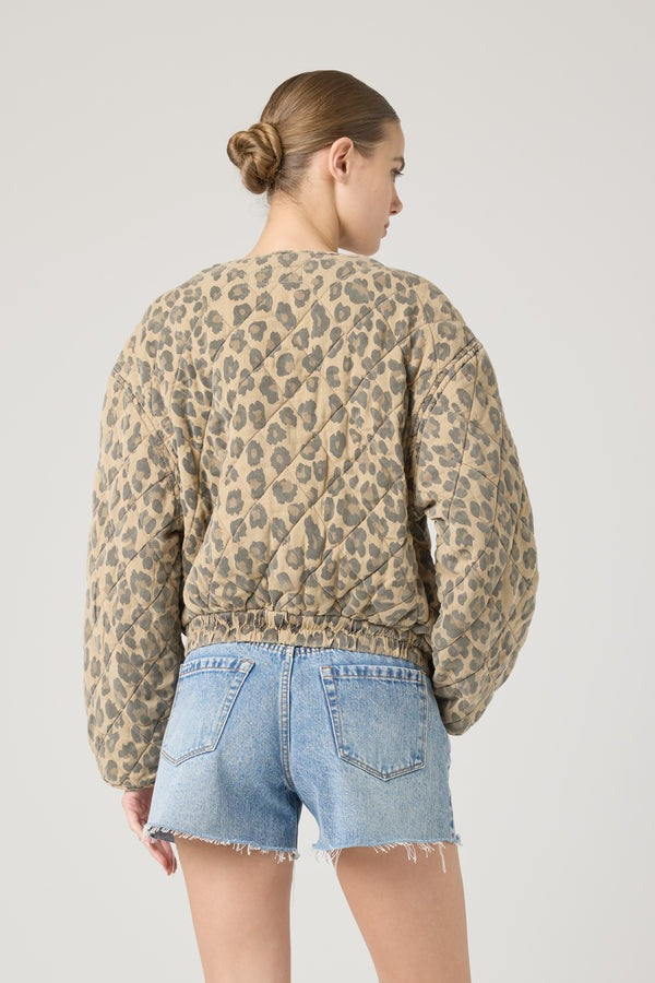 Spot On Jacket - Brown Leopard