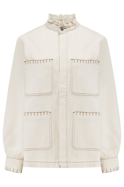 Pablo Waistcoat - Ecru