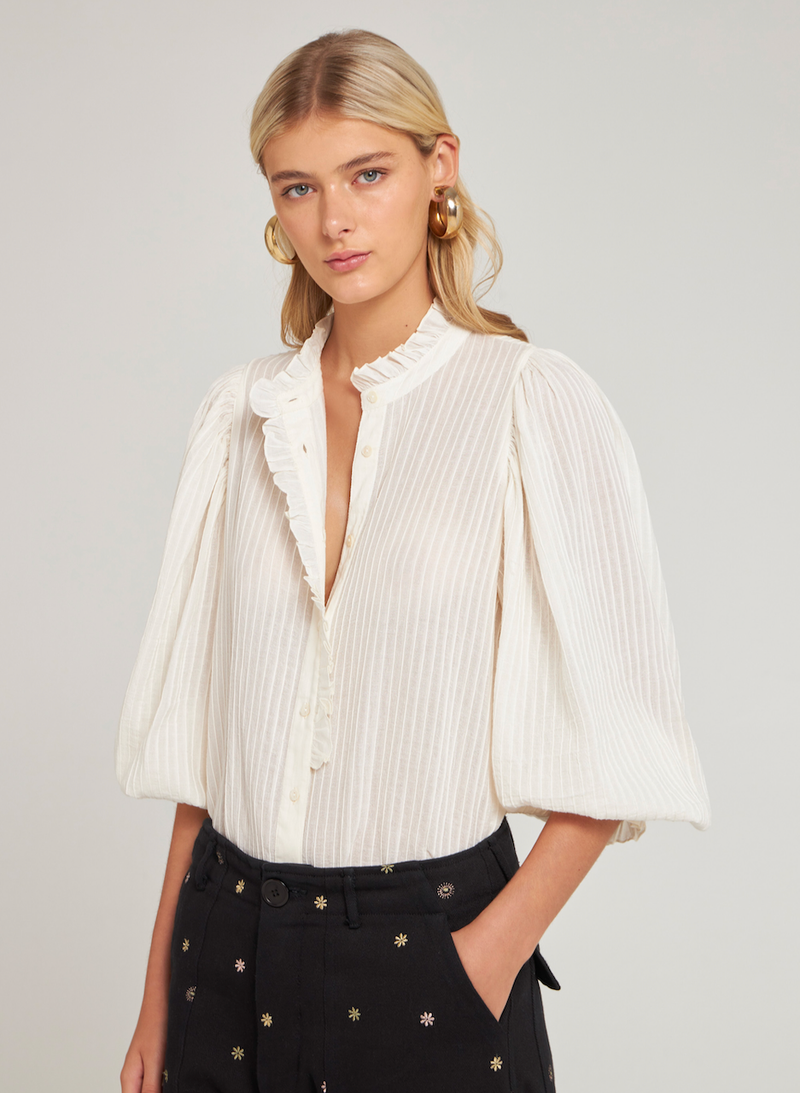 Yvonne Blouse - Cream