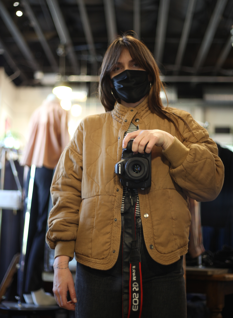 Quilted Jacket - Chai Tea