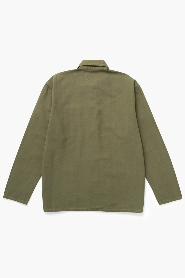 Canvas Chore Shirt - Olive