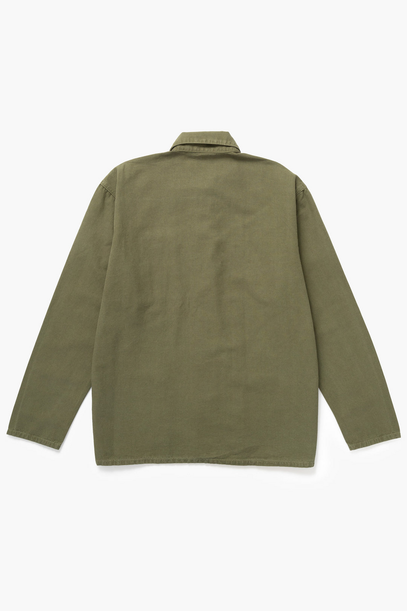 Canvas Chore Shirt - Olive