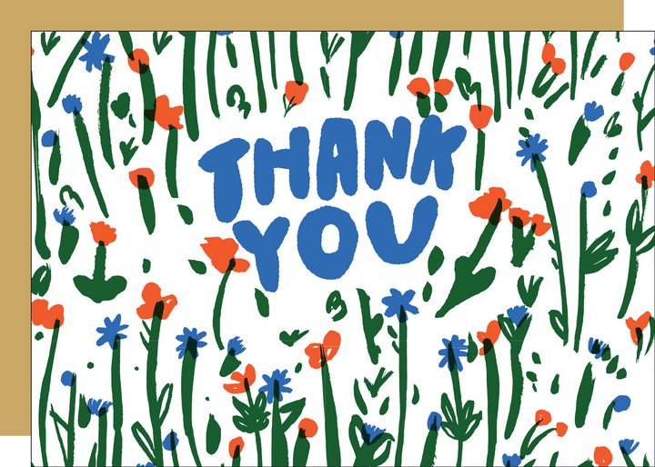 Thank You Meadow Card