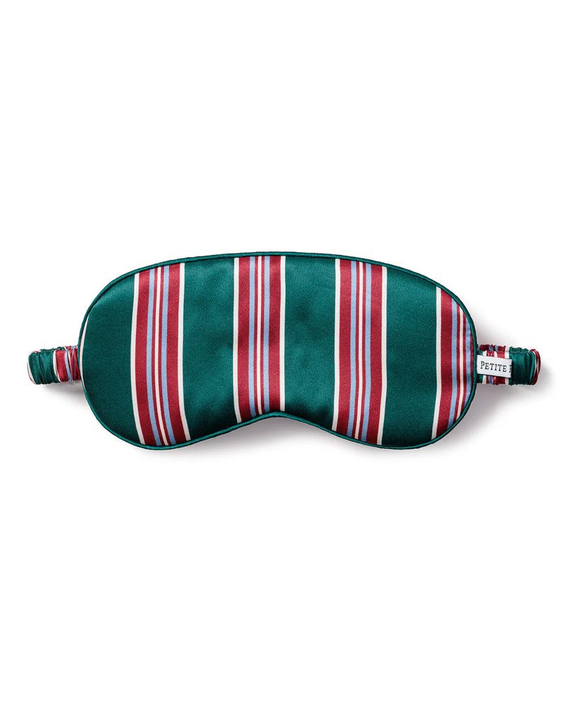 Men's Lancaster Stripe Sleep Mask - Mulberry Silk