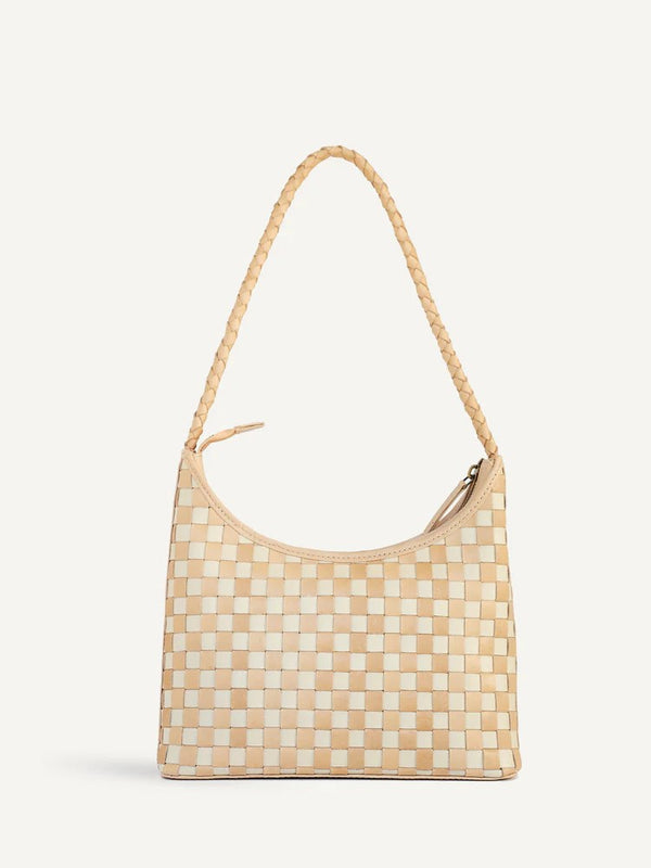 Marni Bag Small - Caramel & Cream Check