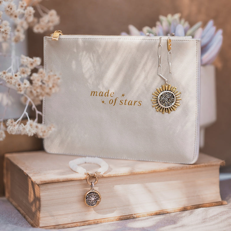 Made of Stars Zip Pouch